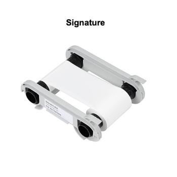 Evolis Zenius and Primacy WHITE SIGNATURE Ribbon RCT021NAA
