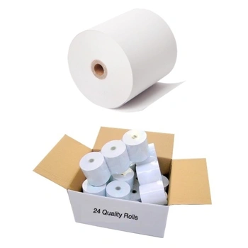80mm X 80mm x 25mm Core Thermal Rolls (Box Of 24) Not Suitable to Receipt Printers