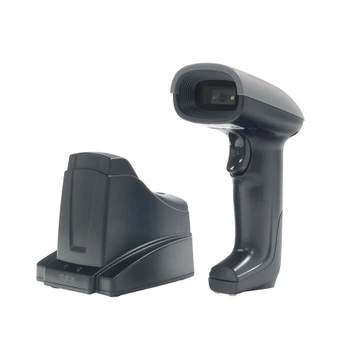 Senor S-BT2D Cordless USB/Bluetooth Barcode Scanner with Charging Cradle 1D + 2D