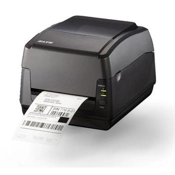 SATO WS412TT Thermal Transfer 4 inch Barcode Label Printer (300dpi, USB, LAN, Serial/RS232)