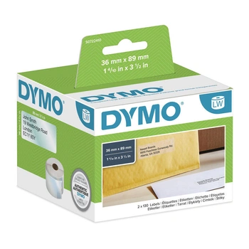 DYMO LabelWriter Clear Address Labels 36mm x 89mm (S0722410)