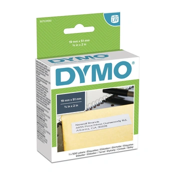 DYMO LabelWriter Multipurpose Labels 19mm x 51mm, White (S0722550)