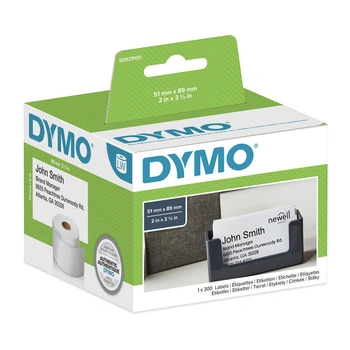 DYMO LabelWriter Non-Adhesive Name Badge Cards 51mm x 89mm (S0929100)
