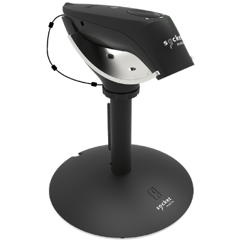 Socket iPad / PC / Windows Presentation / Auto Scanning Bundle - Scanner & Secure Tall Stand (Bluetooth, Cordless, iOS, Windows, Android)
