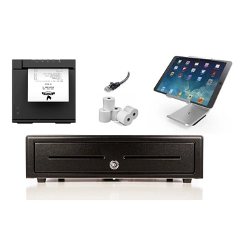 Shopify Bundle No.8 - Epson Network Printer, iPad Stand, Cash Drawer, Paper
