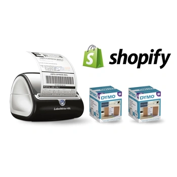 Shopify Shipping Bundle - DYMO LabelWriter 5XL Shipping Label Printer & 2 Boxes Shipping Labels