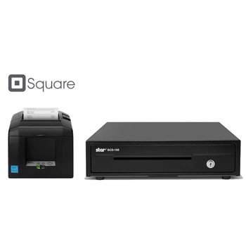 Square Bundle No.1 - Square iPad Compatible Receipt / Docket Printer + Cash Drawer