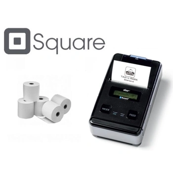 Square iPad Mobile Printer Bundle no.5 (STAR SM-S230i Mobile Printer, Paper 50 Rolls)