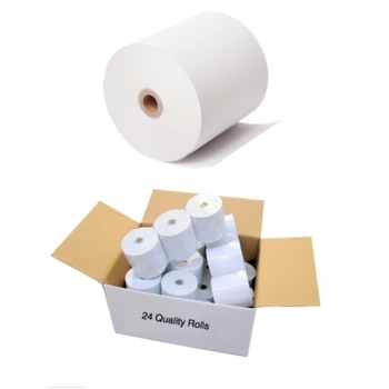 80mm X 75mm x 13mm Core Thermal Paper Rolls (Box of 50)