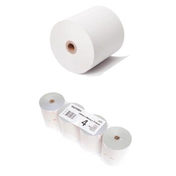 80mm x 80mm Thermal Paper Rolls (Box of 4) 80x80