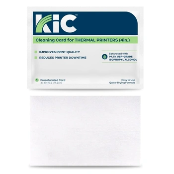 Thermal Printer Cleaning card for 4 Inch Printers Waffletechnology - 15 Cards