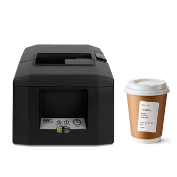Star Micronics TSP654IISK Restick Sticky Label Printer - Serial RS232 - TSP654IISK-R TSP654SKII