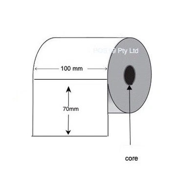 Thermal Transfer Labels 100mm x 70mm  (6 Rolls of 650) 