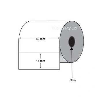 Thermal Transfer Labels 40mm x 17mm (4 Rolls of 2,000) Synthetic