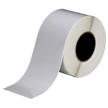 Silver Mylar Thermal Transfer Labels Continuous -  Select Width and Core