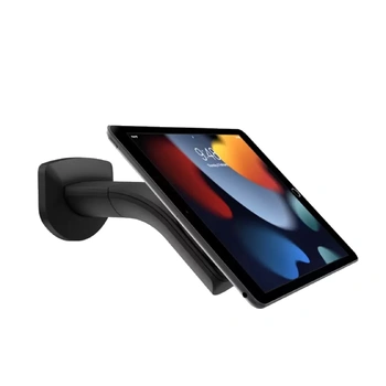 Universal Wall Mount Fixed or Flex iPad and Tablet Stand Black or White