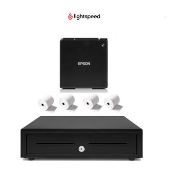 LightSpeed Retail POS (Vend) Bundle - iPad/PC/Mac (Network Receipt Printer, Cash Drawer, Paper)