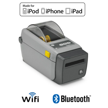ZEBRA ZD410 Ultra-Compact 2 inch Label + Wristband Printer (Select Interface)