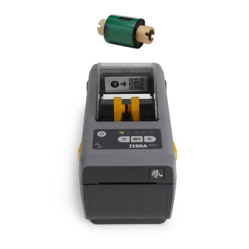 ZEBRA ZD411 Thermal Transfer 2" Label & Wristband Printer Battery Operated