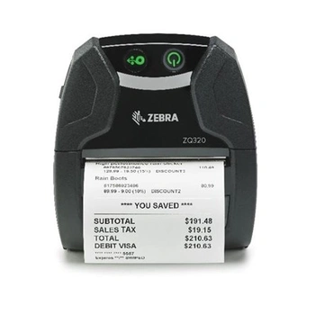 ZEBRA ZQ320 Plus 3 Inch Mobile Receipt Printer Bluetooth Outdoor (Replace IMZ320, ZQ320)