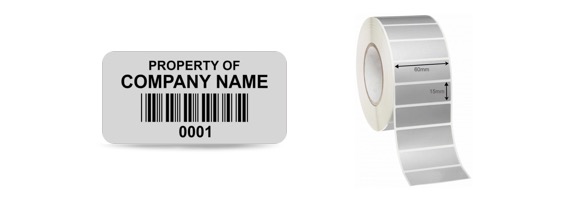 Asset Barcode Labels