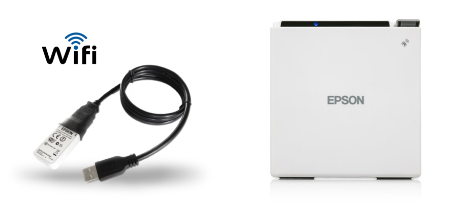 Installing the Wifi Dongle for the Epson TM-M30 printer when using an iPad