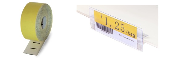 Shelf Tickets and Labels