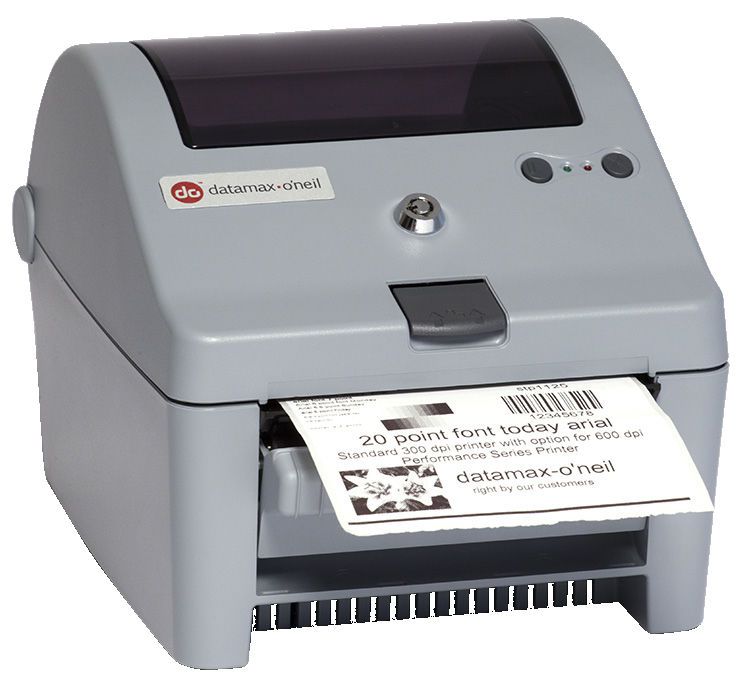 Honeywell / Datamax W1110 Workstation Thermal Label Printer - 300dpi 4ips USB & Ethernet (Europe Power Cord, Cover Lock)
