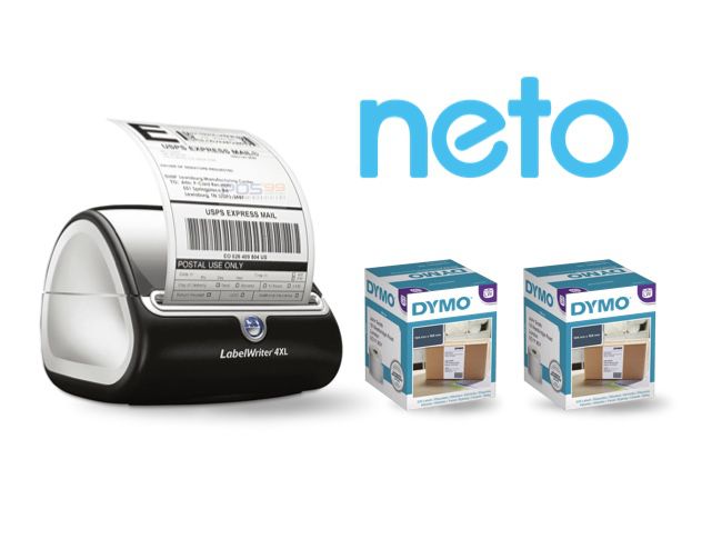 Neto eCommerce Shipping Label Bundle - DYMO 5XL Shipping Label Printer & 2 Boxes Shipping Labels