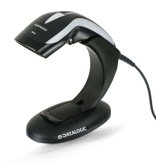 Datalogic Heron HD3130 1D USB Scanner Kit, Incl Cable Stand