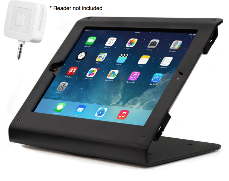 Square Point of Sale Reader Compatible iPAD Stand ( iPad Air & 9.7
