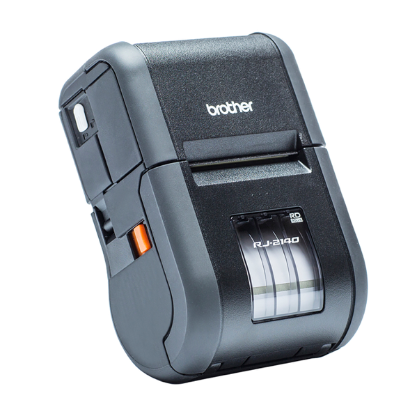 Brother RJ-2140 Mobile Receipt and Label Printer - AirPrint & Wifi & USB (up to 2 inch) 
