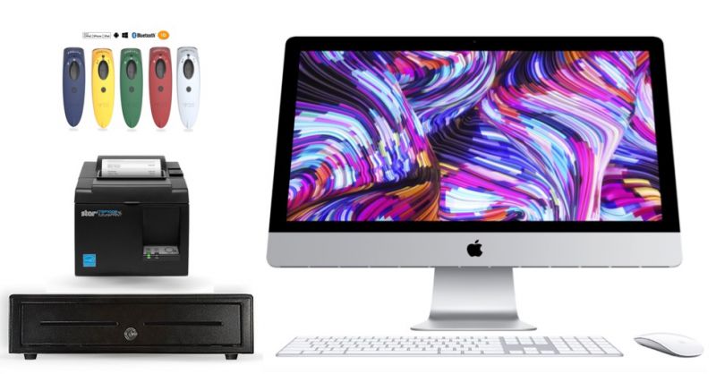 2020 Apple iMac Point of Sale Hardware Bundle - Ideal for Vend POS